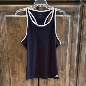 Like new Adidas Black White Climalite Tank Top L $35!